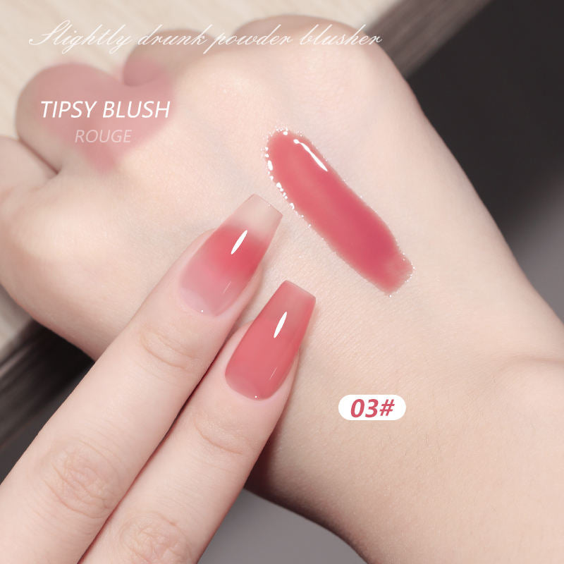 6 Color 15ml Soft Blush Sheer Gradient High Gloss Soak Off UV Nail Gel Polish