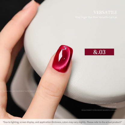 36 Colors Cat Eye Gel Nail Polish Set Nail Salon Professional 15ML Shining Glass Bead Gel Polish