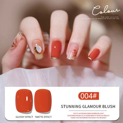 30 Colors Blush Gel Nail Polish Set UV LED Soak Off Nail Gel