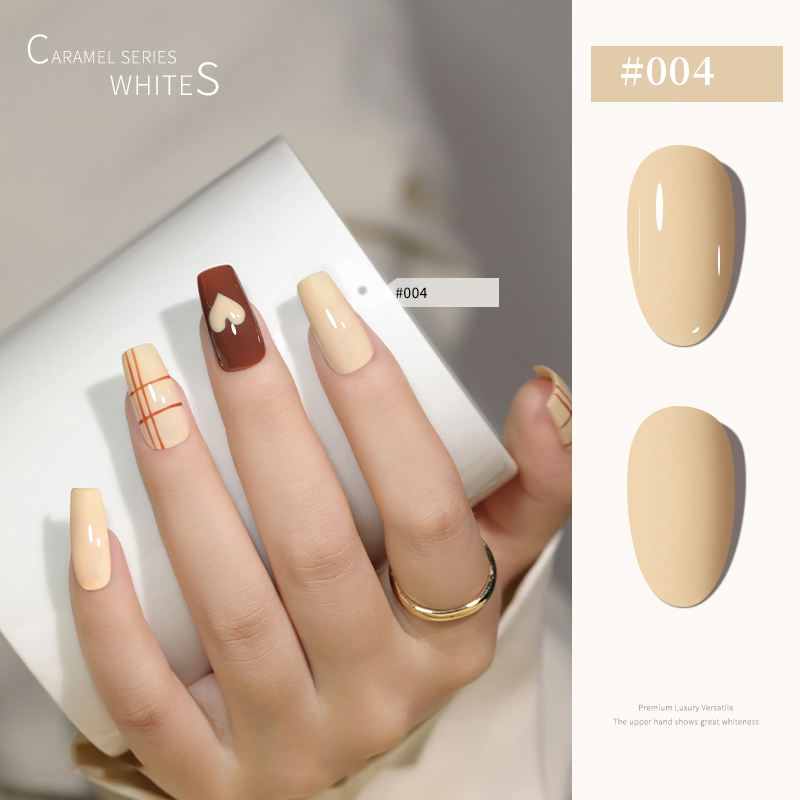 30 Colors  15ML Maillard Caramel Mocha Soak Off UV LED Nail Gel, Early Autumn Trend Color