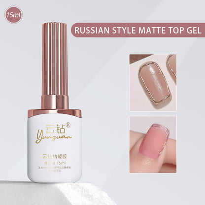 Professional Salon Grade Nail Gel Polish Base Top Matte Rubber Base Extension