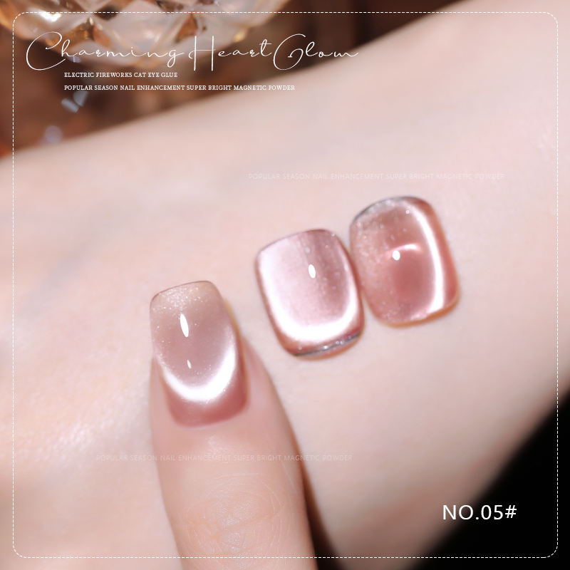 36 Colors Charming Heart Glow Cat Eye Gel Polish Set UV LED Soak