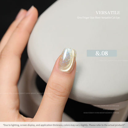 36 Colors Cat Eye Gel Nail Polish Set Nail Salon Professional 15ML Shining Glass Bead Gel Polish