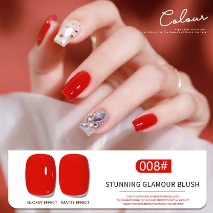 30 Colors Blush Gel Nail Polish Set UV LED Soak Off Nail Gel