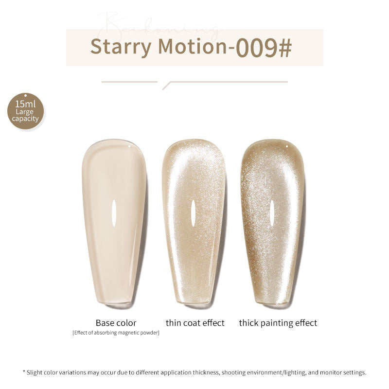 24 Colors 15ml Eco-Friendly Super Sparkling Ice Sand Crystal Cat Eye Nail Gel Set