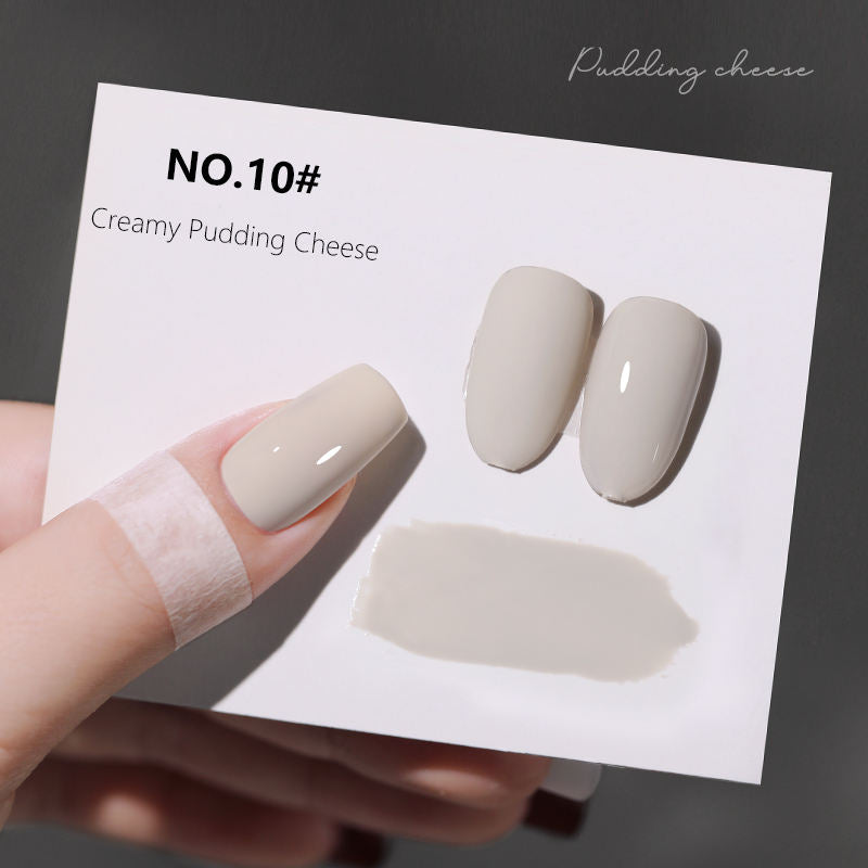 16 Colors Milky Nude Gel Polish Set UV LED Soak Off Nail Gel