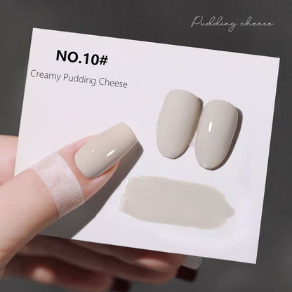 16 Colors Milky Nude Gel Polish Set UV LED Soak Off Nail Gel