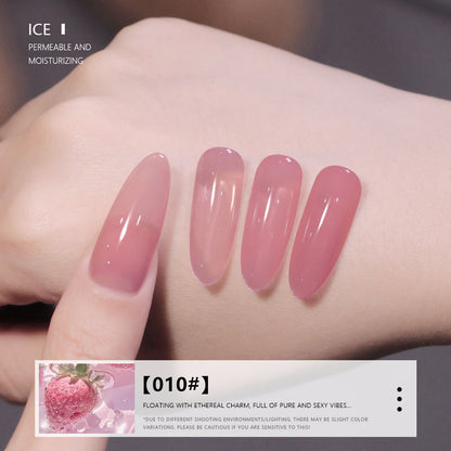 24 Colors Milky Nude Jelly Gel Polish UV LED Soak Off Nail Gel for Salon