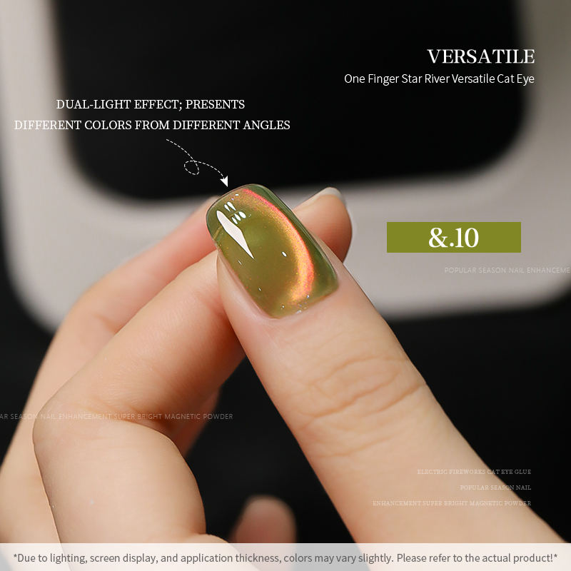 36 Colors Cat Eye Gel Nail Polish Set Nail Salon Professional 15ML Shining Glass Bead Gel Polish