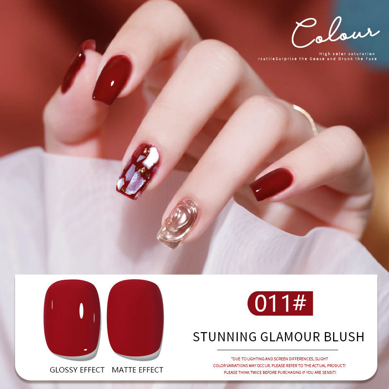 30 Colors Blush Gel Nail Polish Set UV LED Soak Off Nail Gel