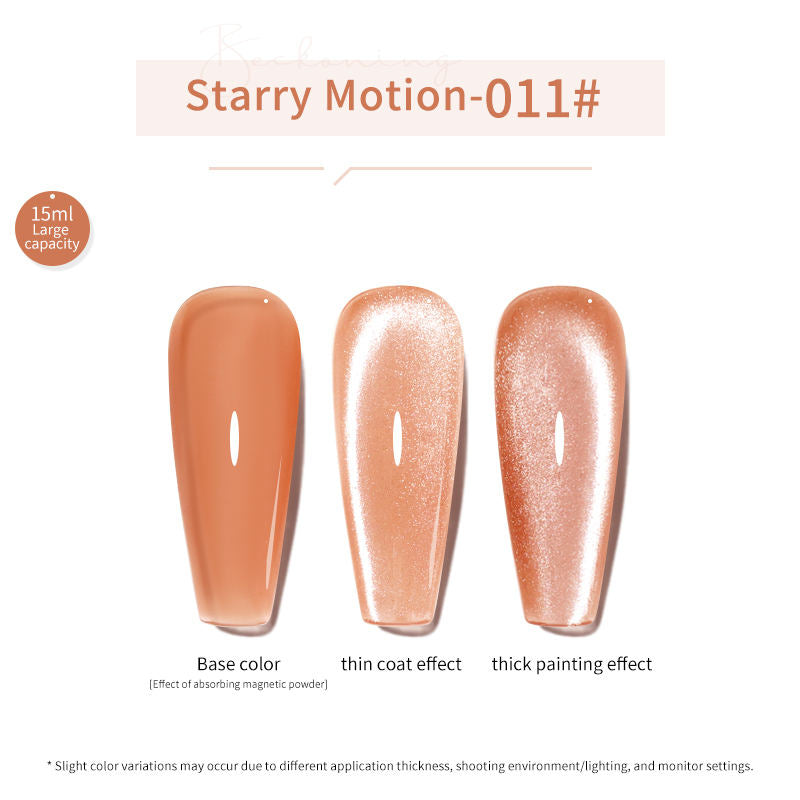 24 Colors 15ml Eco-Friendly Super Sparkling Ice Sand Crystal Cat Eye Nail Gel Set