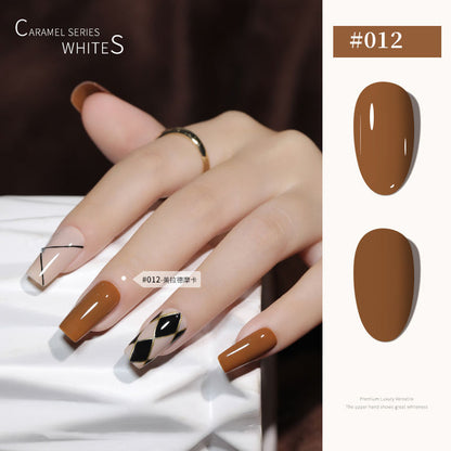 30 Colors  15ML Maillard Caramel Mocha Soak Off UV LED Nail Gel, Early Autumn Trend Color