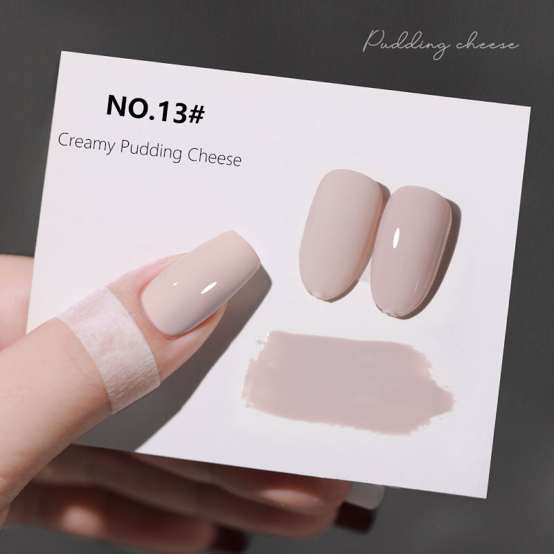 16 Colors Milky Nude Gel Polish Set UV LED Soak Off Nail Gel