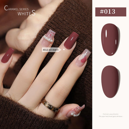 30 Colors  15ML Maillard Caramel Mocha Soak Off UV LED Nail Gel, Early Autumn Trend Color