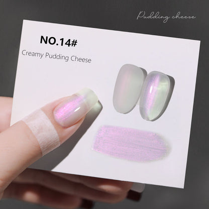 16 Colors Milky Nude Gel Polish Set UV LED Soak Off Nail Gel