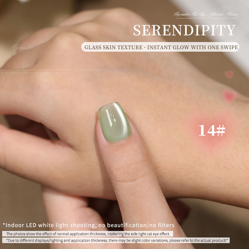 36 Colors Electroplated Porcelain White Glass Beads Phototherapy Nail Polish Cat Eye Gel Nail Polish