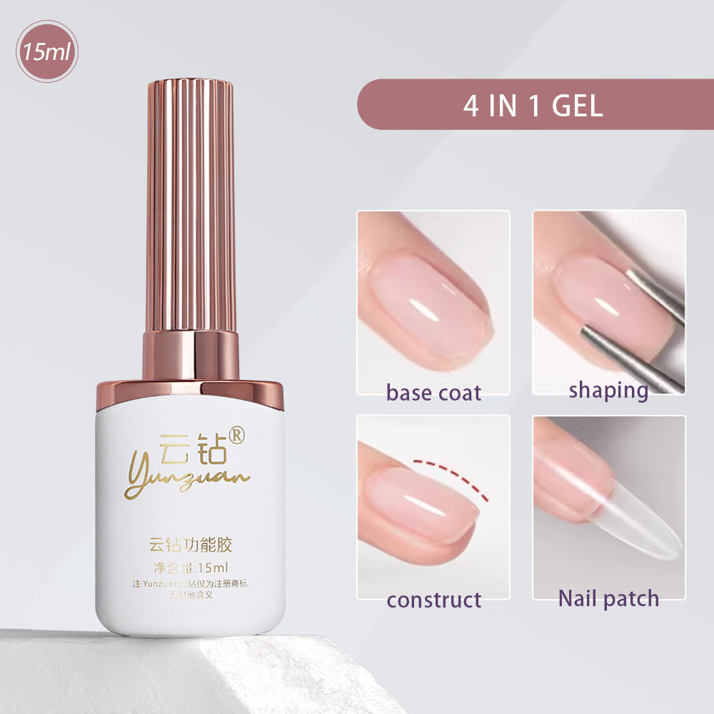 Professional Salon Grade Nail Gel Polish Base Top Matte Rubber Base Extension
