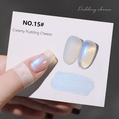 16 Colors Milky Nude Gel Polish Set UV LED Soak Off Nail Gel