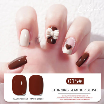 30 Colors Blush Gel Nail Polish Set UV LED Soak Off Nail Gel