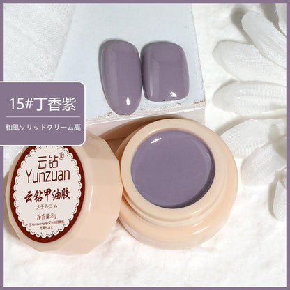 68 Colors 8g Oil Painting No-Wipe Patting Gel, Silk Smooth Natural Gradient Long-Lasting Sponge Nail Gel