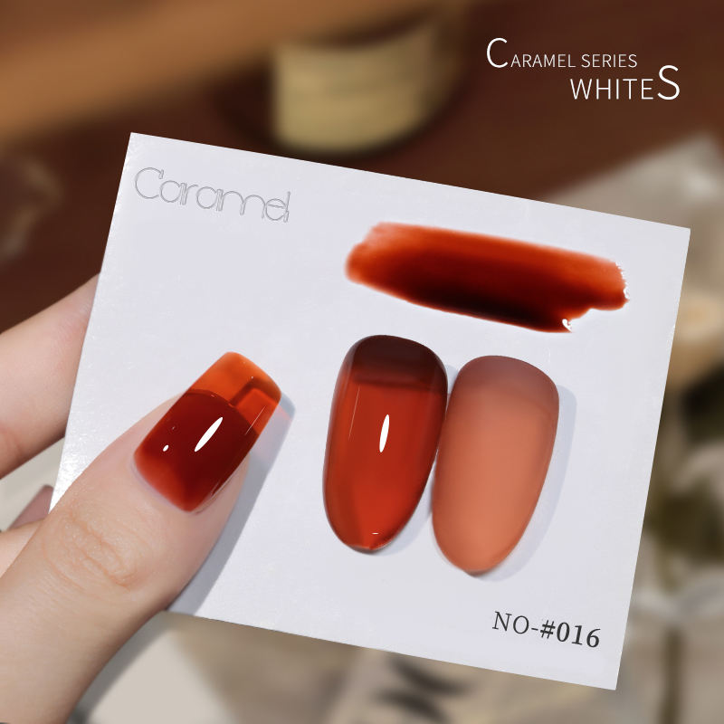 30 Colors  15ML Maillard Caramel Mocha Soak Off UV LED Nail Gel, Early Autumn Trend Color