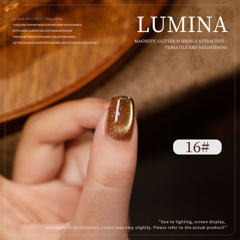 36 Colors Lumina Cat Eye Gel Polish Set UV LED Soak Off