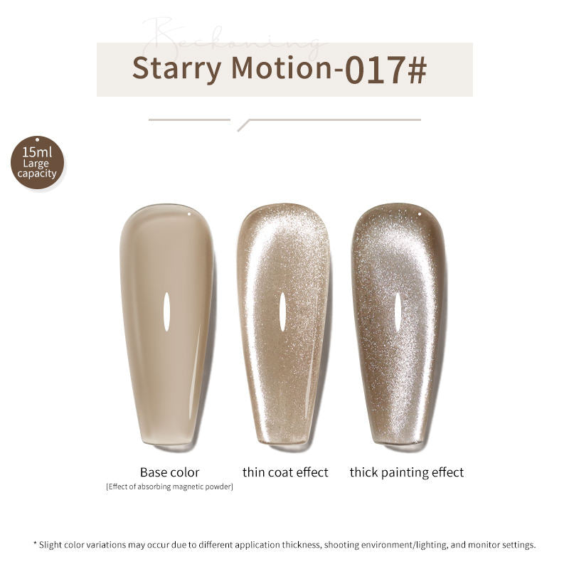 24 Colors 15ml Eco-Friendly Super Sparkling Ice Sand Crystal Cat Eye Nail Gel Set