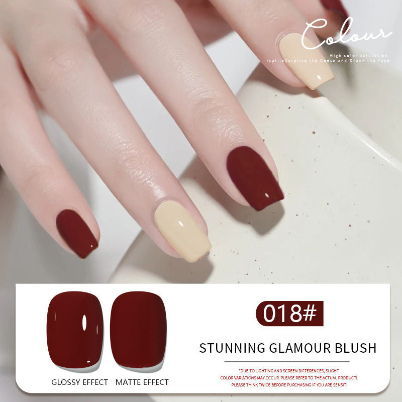 30 Colors Blush Gel Nail Polish Set UV LED Soak Off Nail Gel