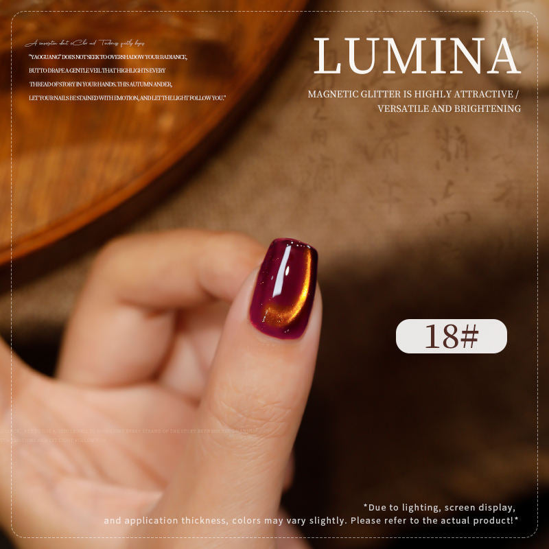36 Colors Lumina Cat Eye Gel Polish Set UV LED Soak Off