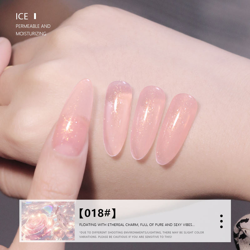 24 Colors Milky Nude Jelly Gel Polish UV LED Soak Off Nail Gel for Salon