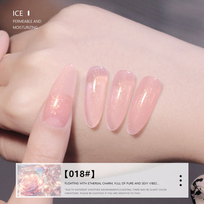 24 Colors Milky Nude Jelly Gel Polish UV LED Soak Off Nail Gel for Salon