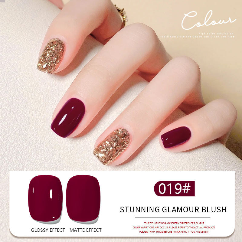 30 Colors Blush Gel Nail Polish Set UV LED Soak Off Nail Gel