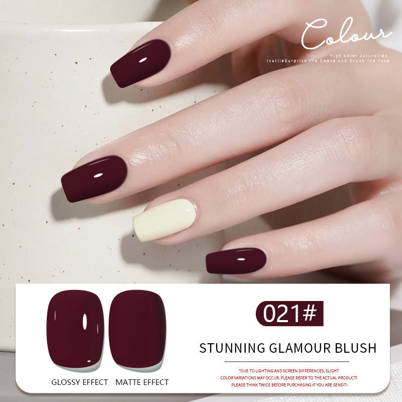 30 Colors Blush Gel Nail Polish Set UV LED Soak Off Nail Gel