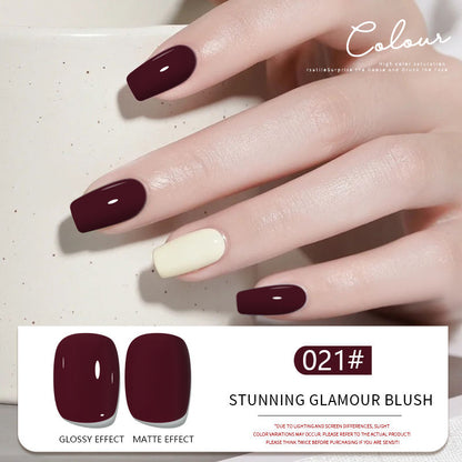 30 Colors Blush Gel Nail Polish Set UV LED Soak Off Nail Gel