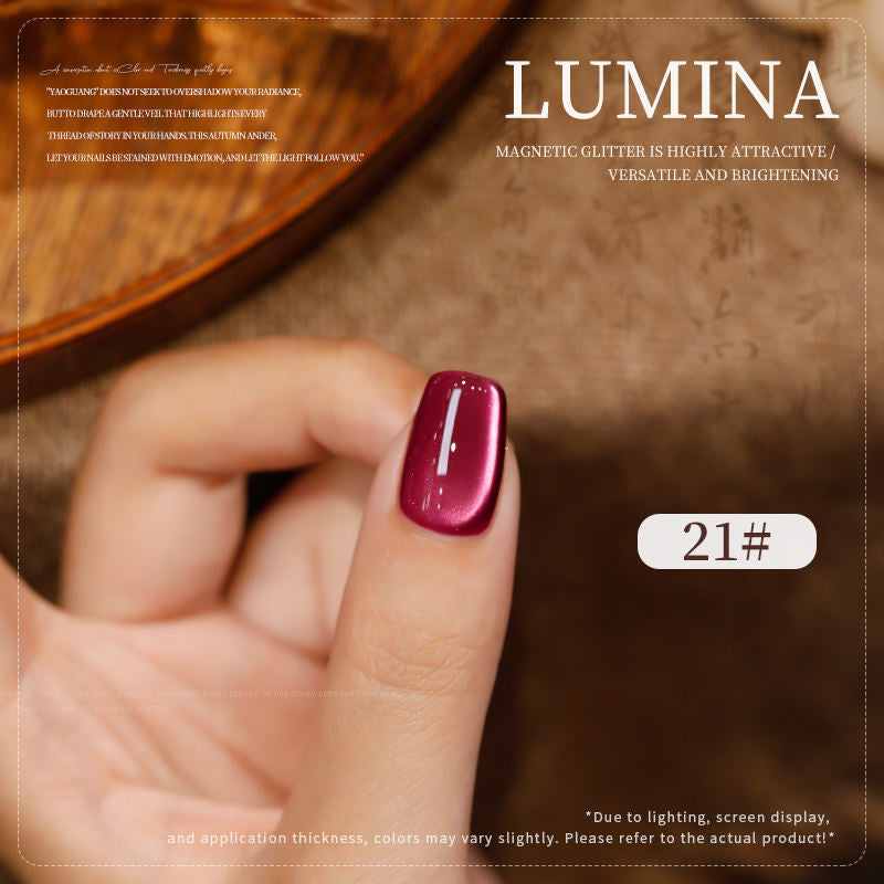 36 Colors Lumina Cat Eye Gel Polish Set UV LED Soak Off
