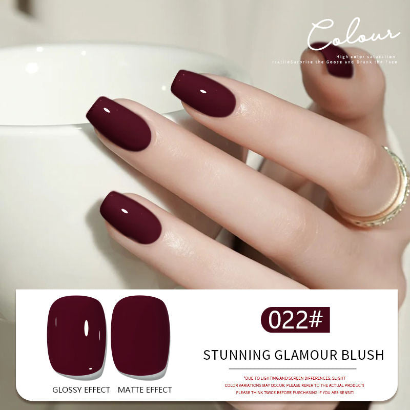 30 Colors Blush Gel Nail Polish Set UV LED Soak Off Nail Gel