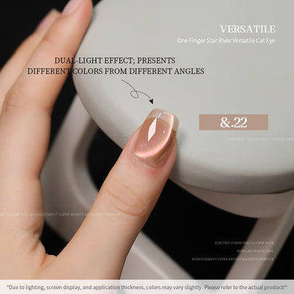 36 Colors Cat Eye Gel Nail Polish Set Nail Salon Professional 15ML Shining Glass Bead Gel Polish