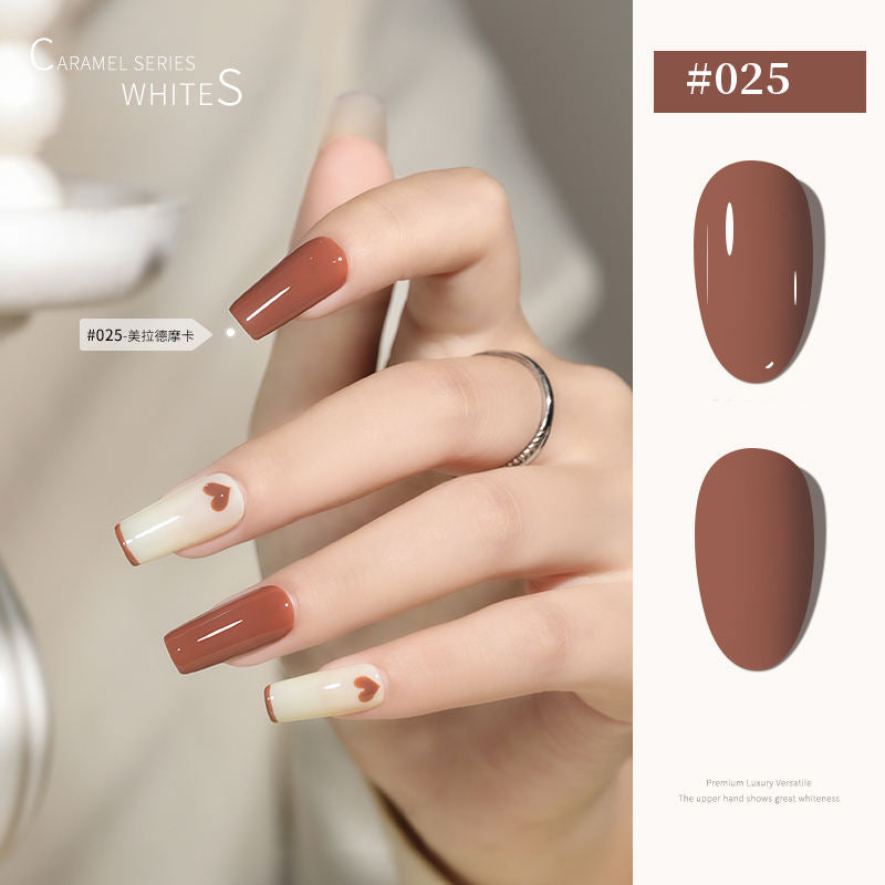 30 Colors  15ML Maillard Caramel Mocha Soak Off UV LED Nail Gel, Early Autumn Trend Color
