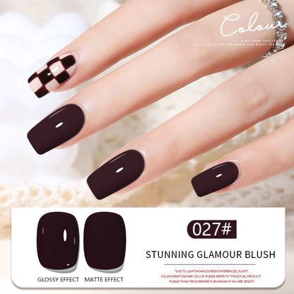 30 Colors Blush Gel Nail Polish Set UV LED Soak Off Nail Gel