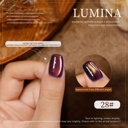 36 Colors Lumina Cat Eye Gel Polish Set UV LED Soak Off