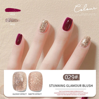 30 Colors Blush Gel Nail Polish Set UV LED Soak Off Nail Gel