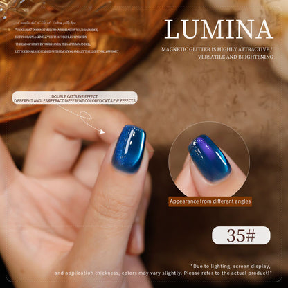 36 Colors Lumina Cat Eye Gel Polish Set UV LED Soak Off