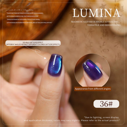 36 Colors Lumina Cat Eye Gel Polish Set UV LED Soak Off