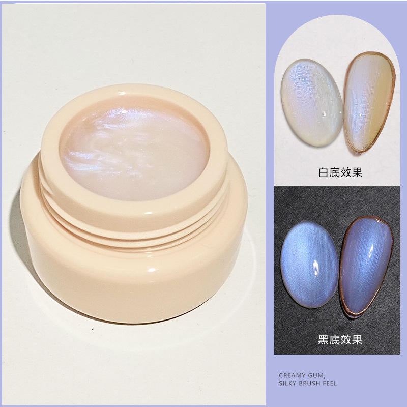 68 Colors 8g Oil Painting No-Wipe Patting Gel, Silk Smooth Natural Gradient Long-Lasting Sponge Nail Gel