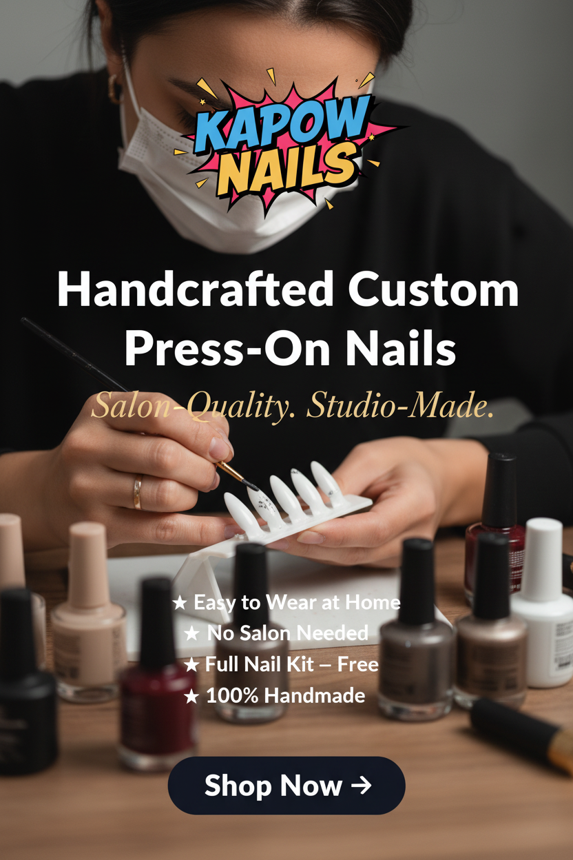 Mobile Banner - Handcrafted Press-On Nails